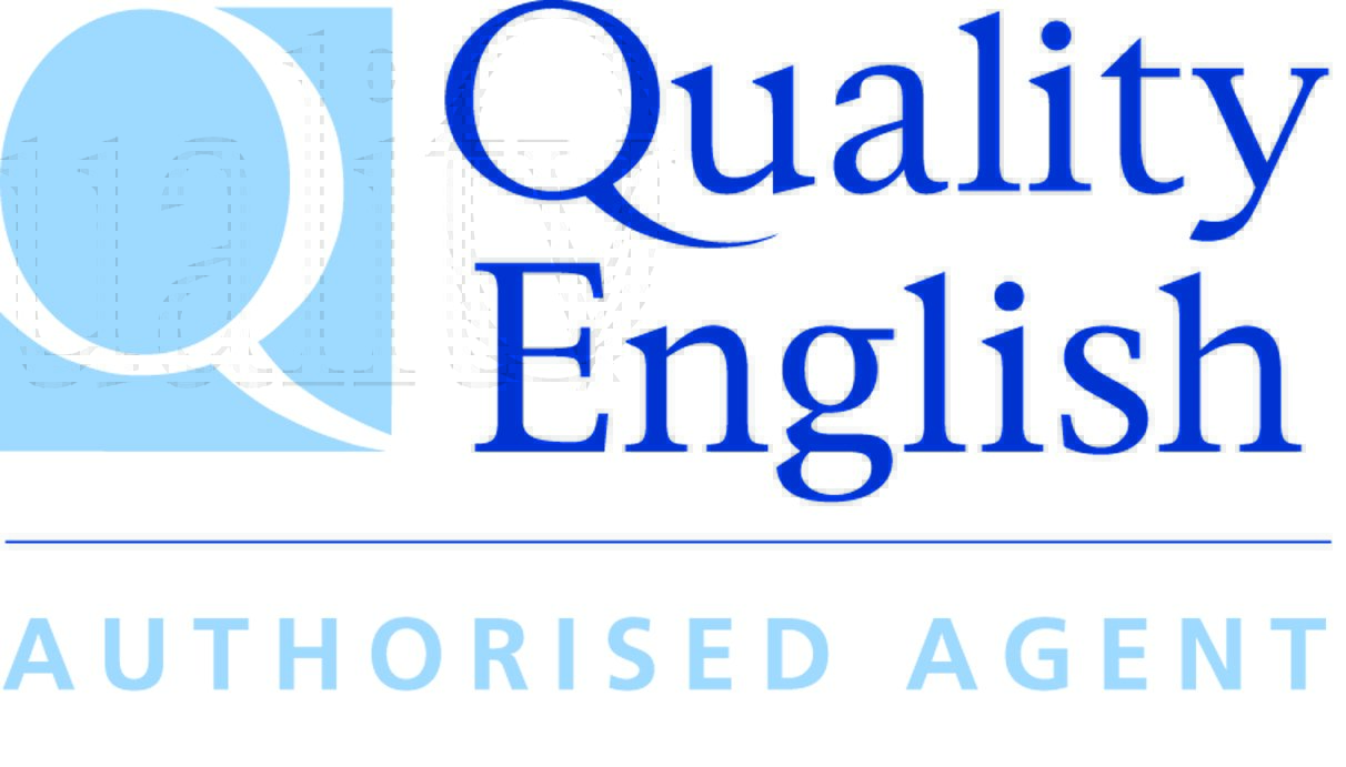 3 Quality English Agent Logo