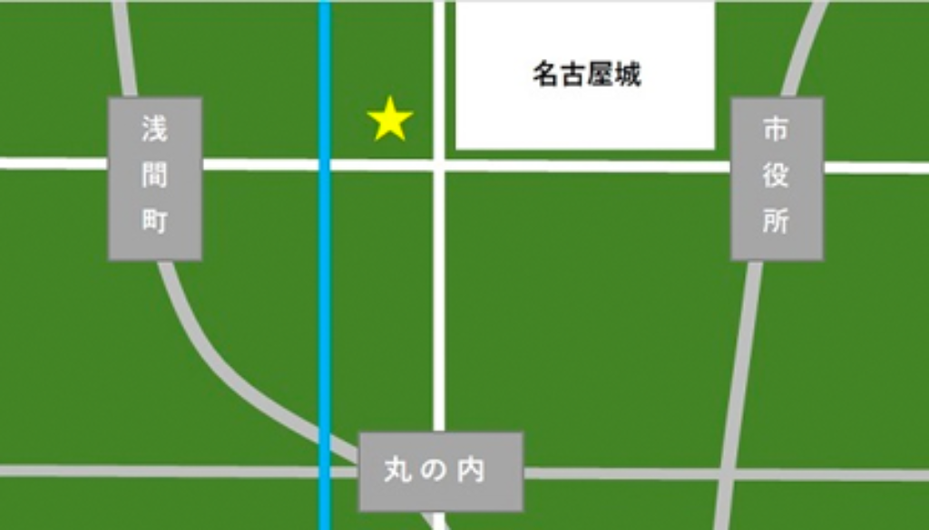 名古屋オフィス-map