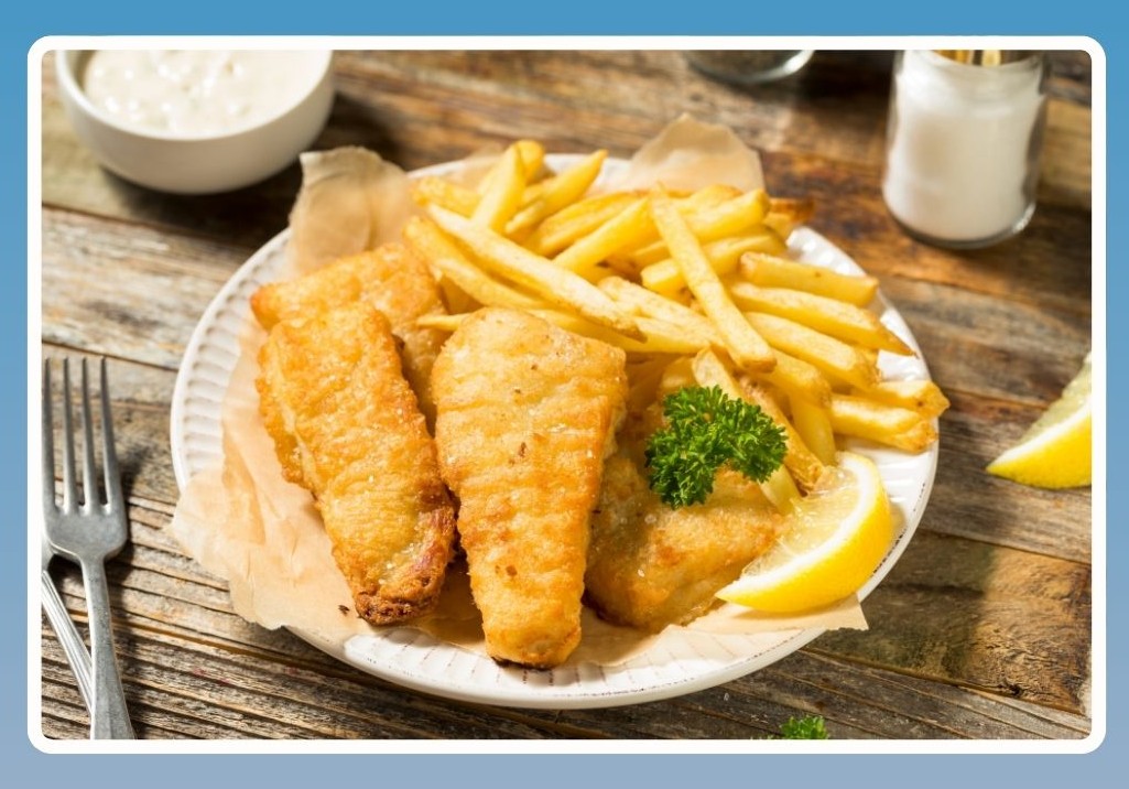 名物！　フィッシュアンドチップス