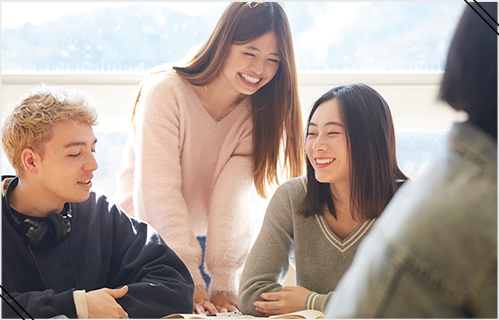 留学相談の様子